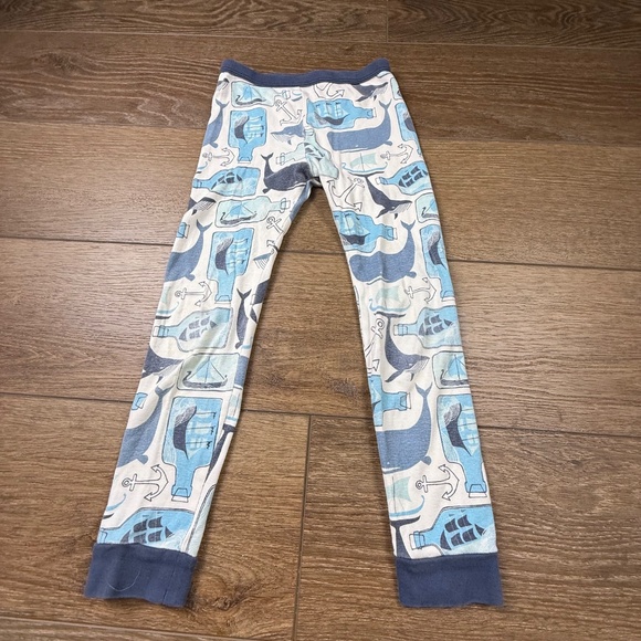 Tea Collection Nautical Theme Pajama Set Size 6 100% Cotton Fall Boys Sleep - Picture 10 of 16